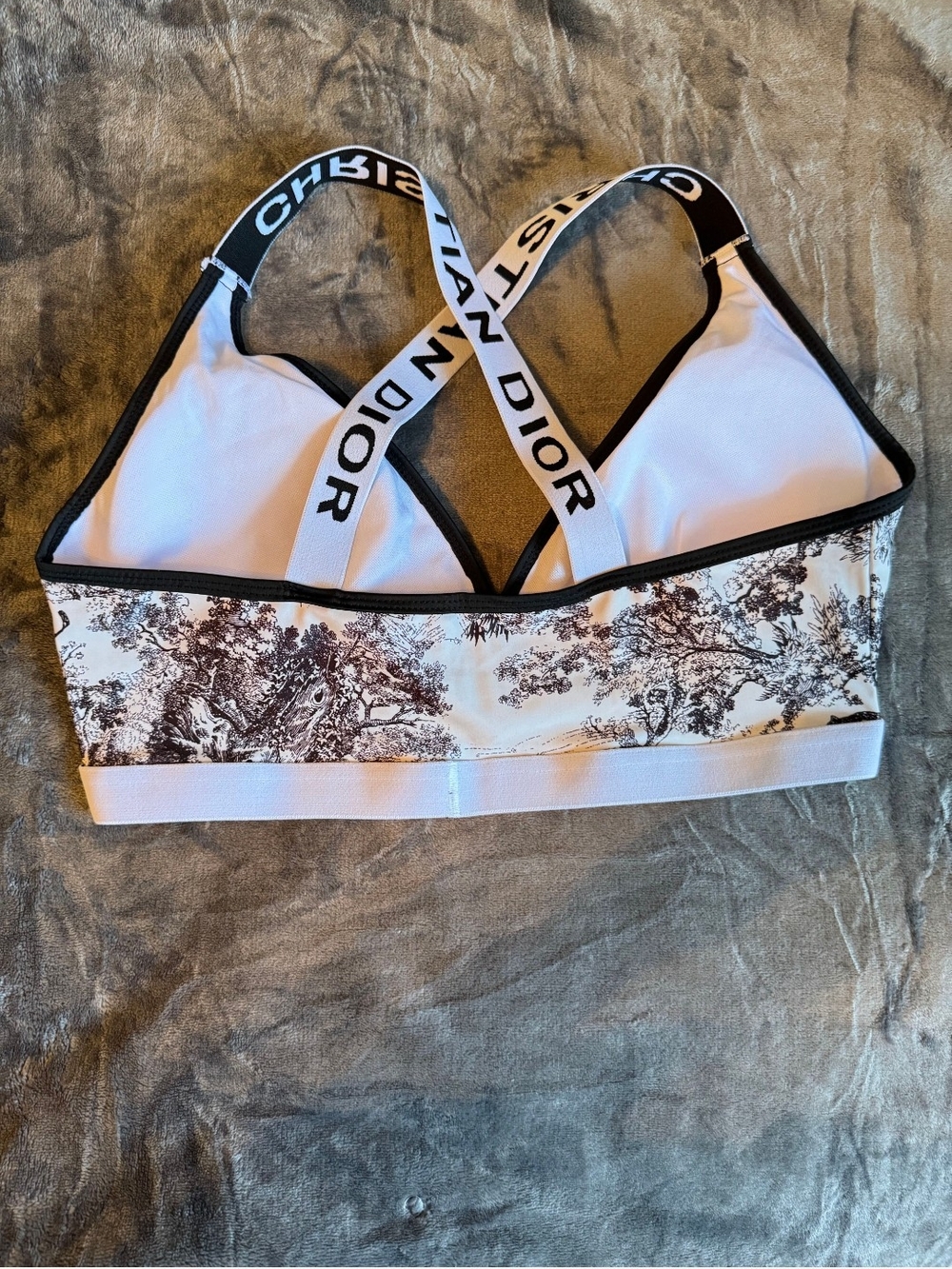 Dior Women's One-Piece Swimsuit in Black & White Toile🌷🌷 - Picture 9 of 13